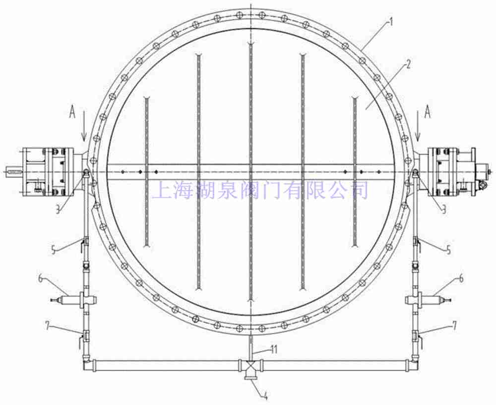 高溫通風(fēng)蝶閥D341H、D341W