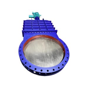 DN2000工業(yè)廢水處理電動(dòng)刀閘閥排矸、排渣